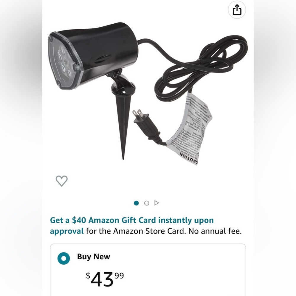 Gemmy lightshow projection